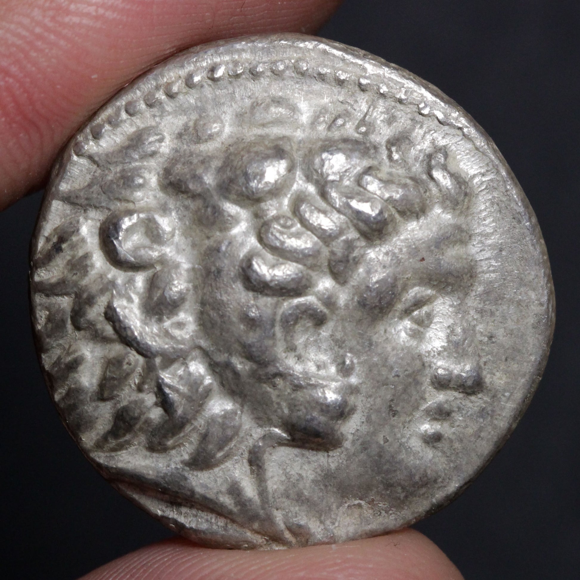 alexander the great tetradrachm obverse side