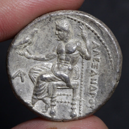 alexander the great tetradrachm reverse side