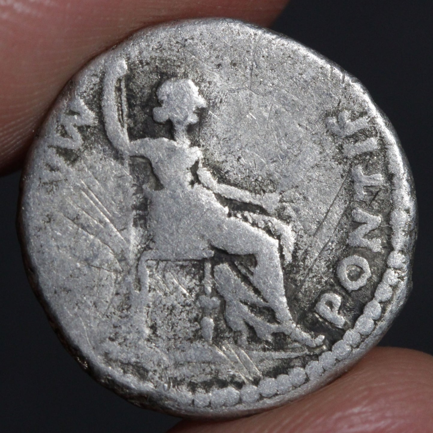 tiberius denarius reverse side