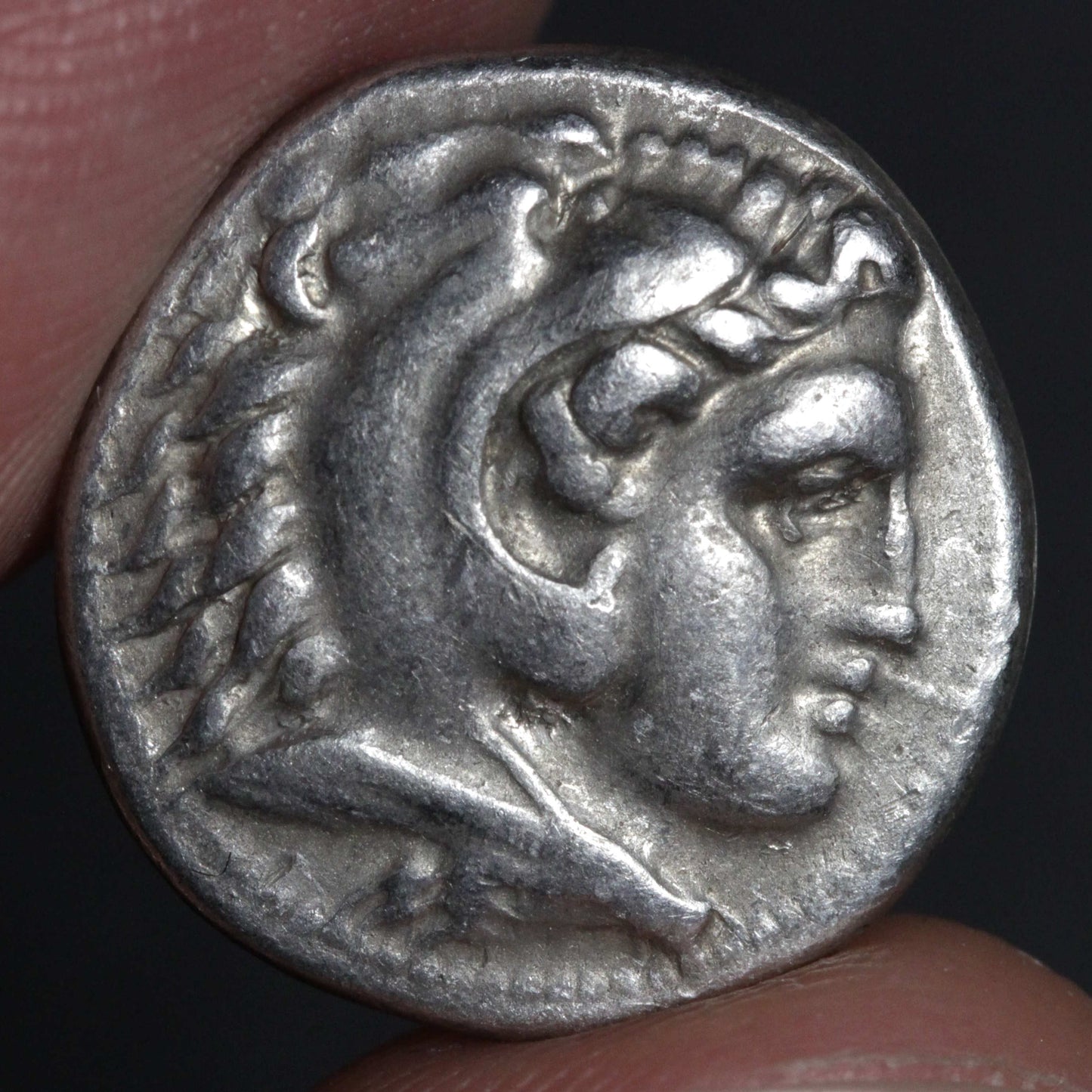 alexander the great drachm obverse