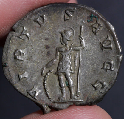 reverse side of gallienus antoninianus