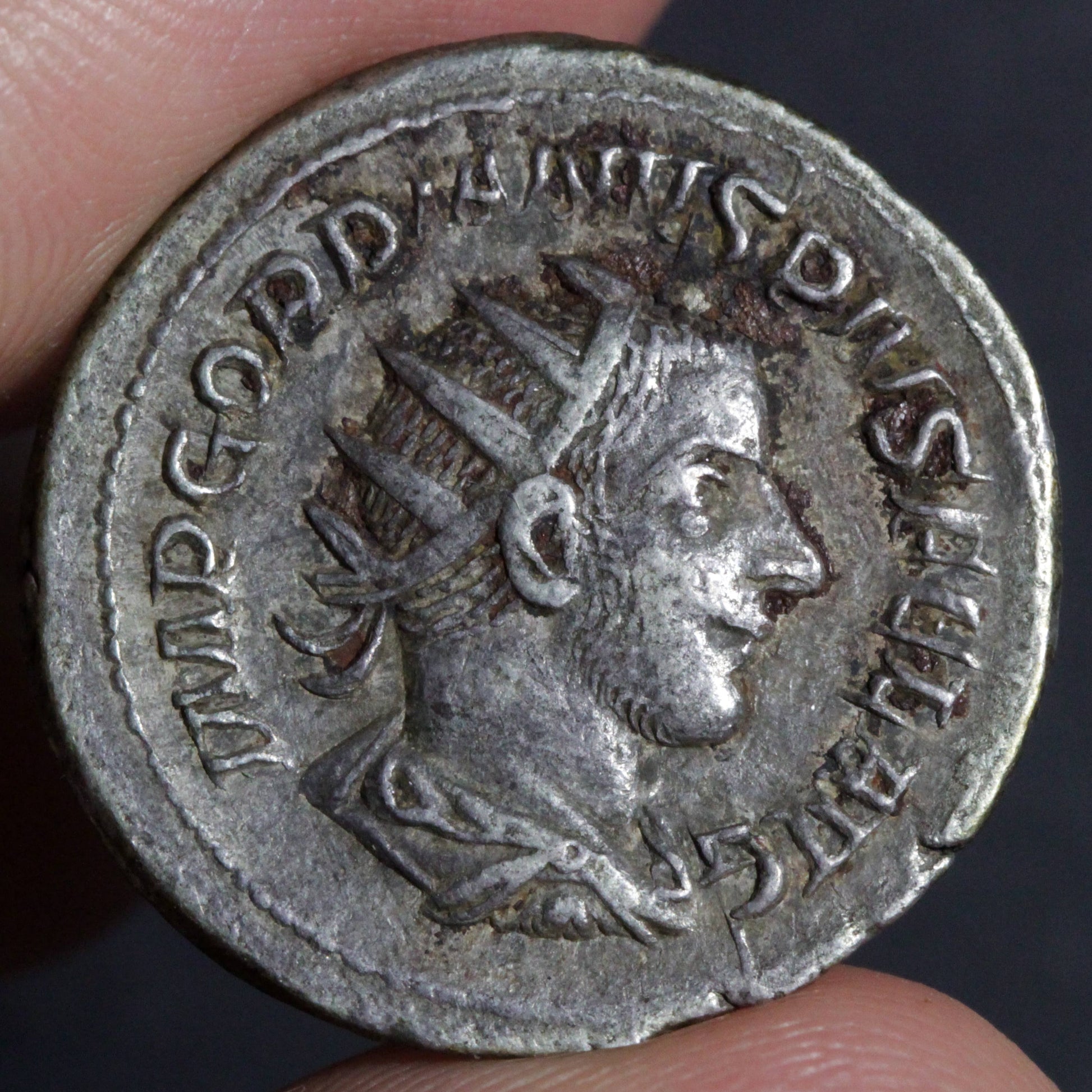 gordian iii antoninianus obverse side