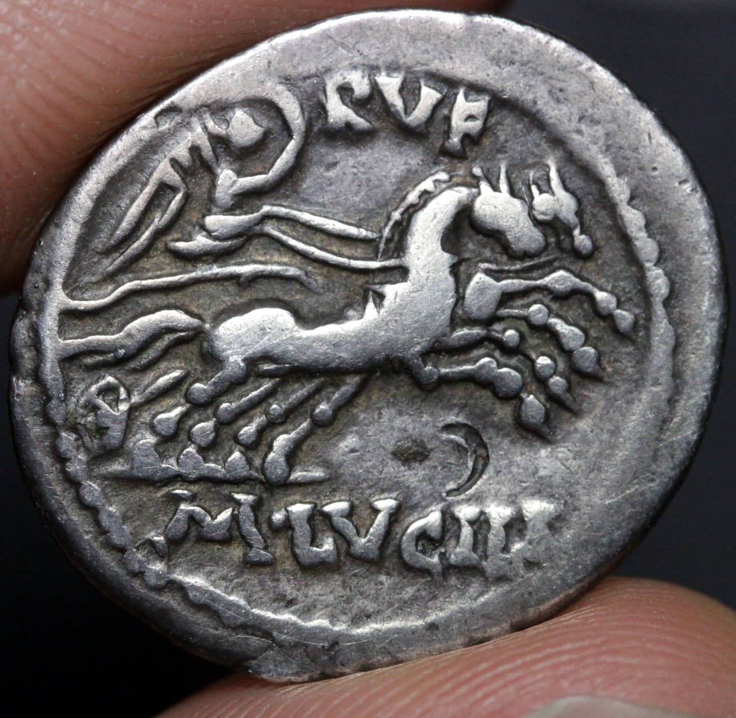 lucilius rufus denarius reverse