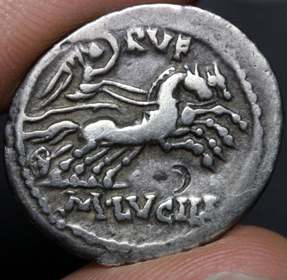 lucilius rufus denarius reverse