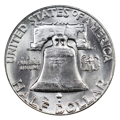 1963 U.S. Franklin Silver Half Dollar