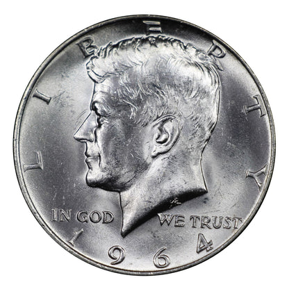 1964 U.S. Kennedy Silver Half Dollar