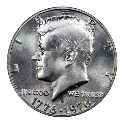 1976-S U.S. 40% Silver Bicentennial Kennedy Half Dollar