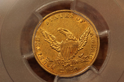 1837 U.S. Classic Head Gold Quarter Eagle, PCGS XF-45 Condition