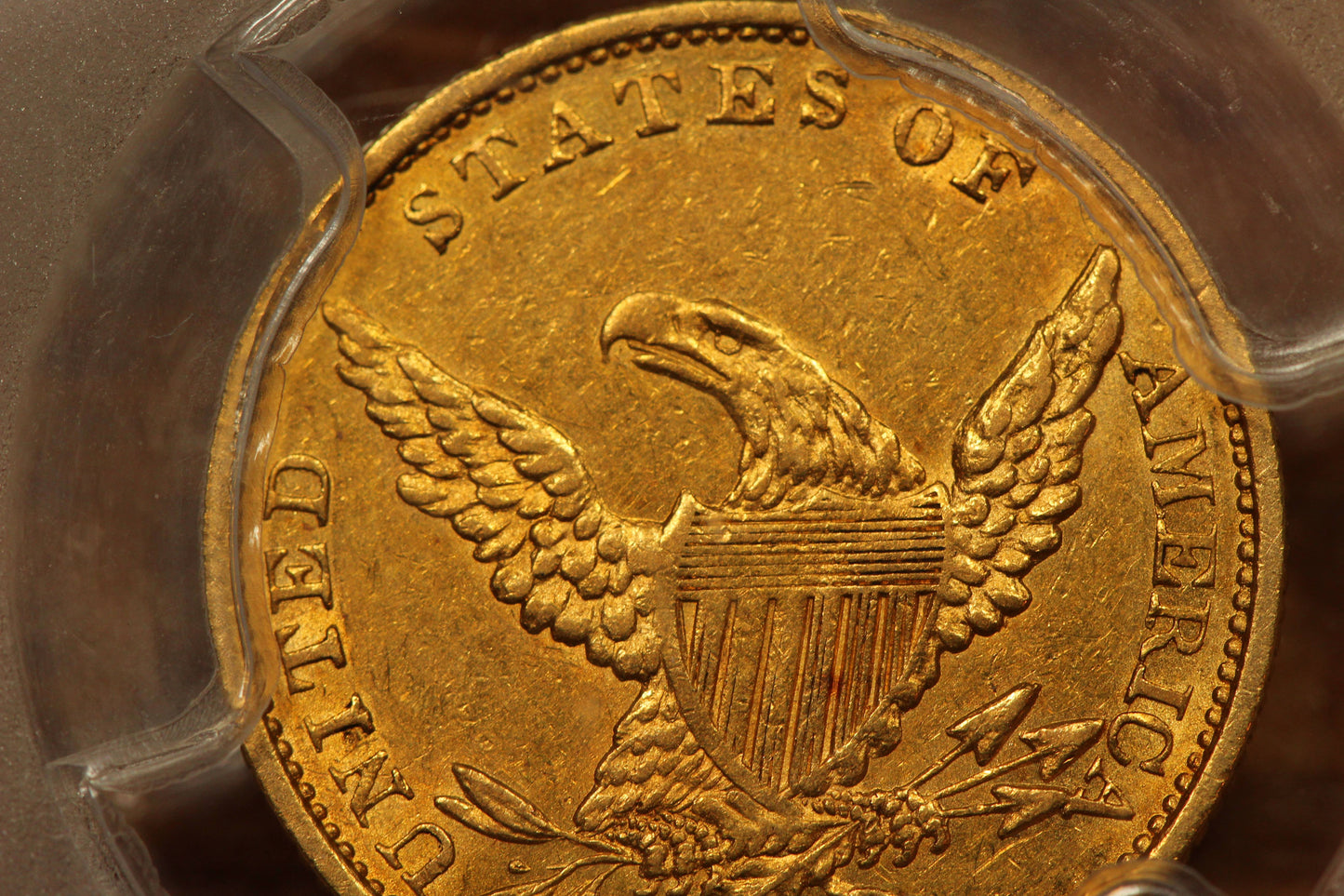 1837 U.S. Classic Head Gold Quarter Eagle, PCGS XF-45 Condition