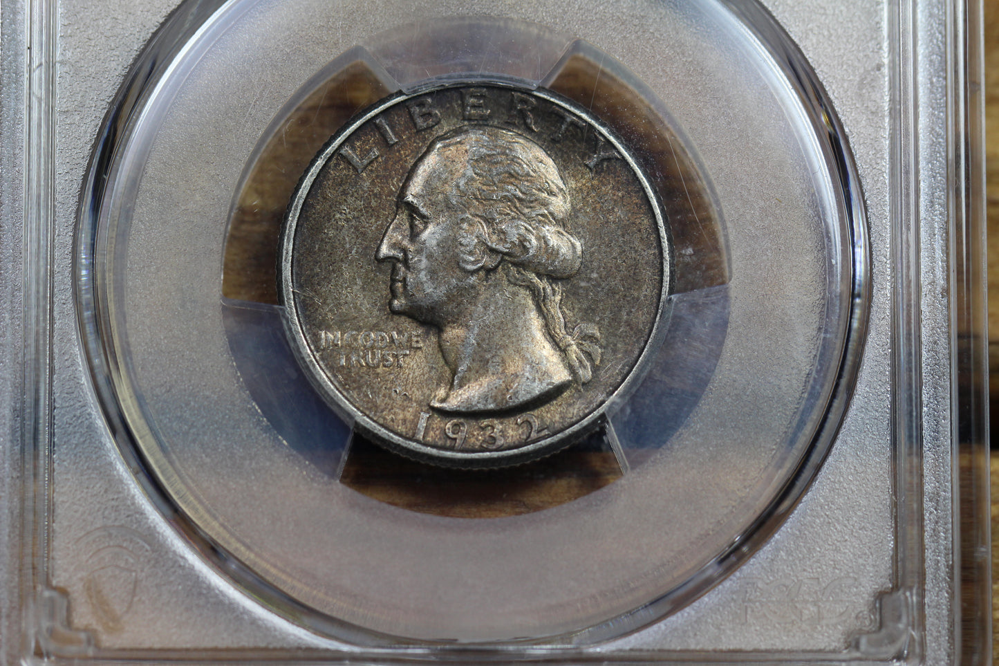 1932-D U.S. Washington Quarter, PCGS AU-58 CAC