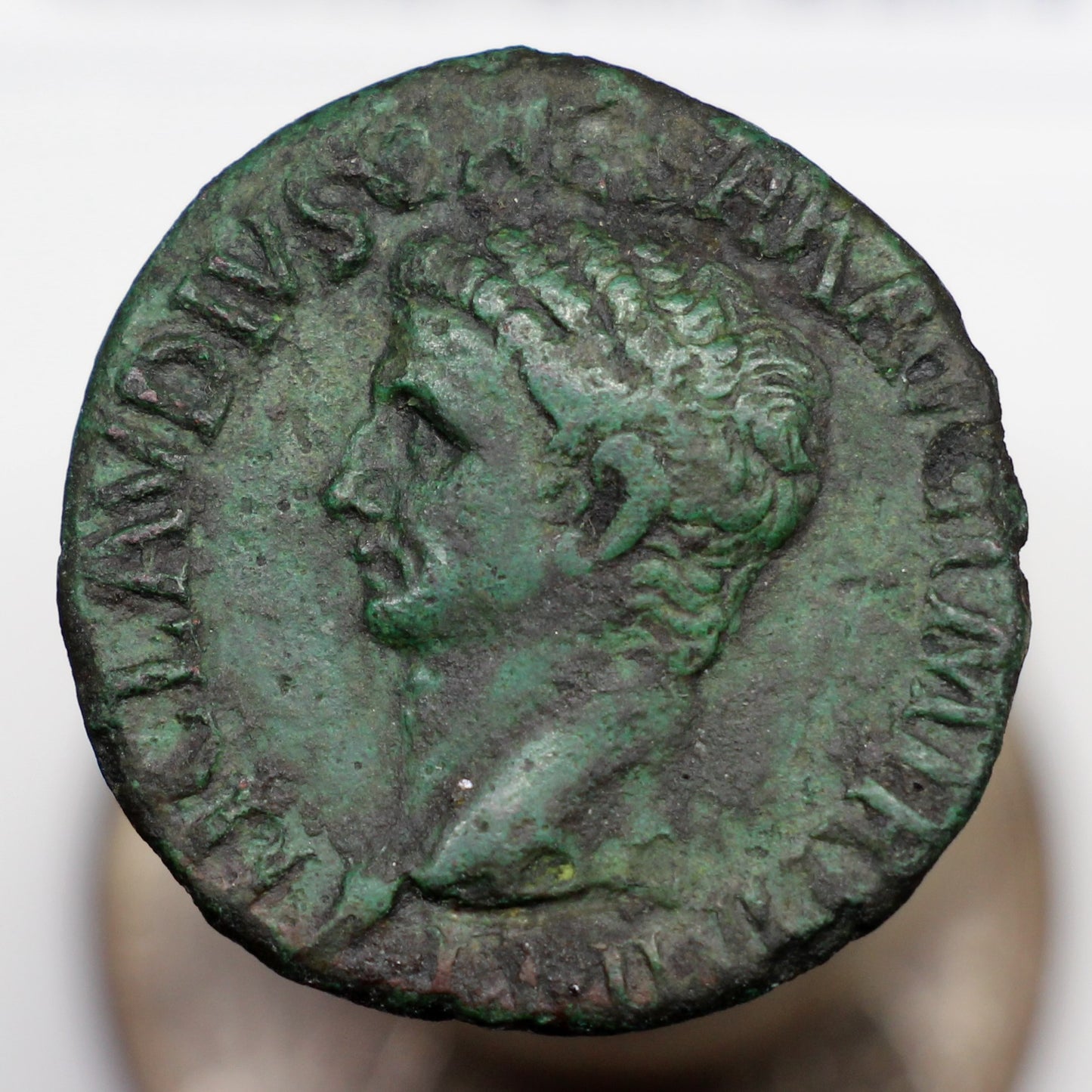 41 A.D. Roman Empire Bronze As, Emperor Claudius