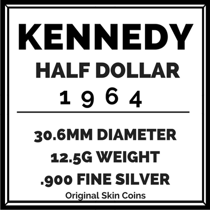 1964 U.S. Kennedy Silver Half Dollar